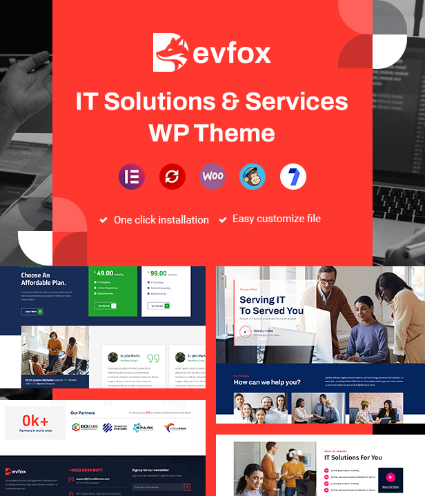 IT Solutions and Services WordPress Theme